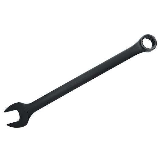 PROTO J1260B black combination wrench, open and box end, angled product photography on white background.