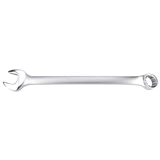 PROTO J1260 combination wrench, chrome finish, flat lay on white background.