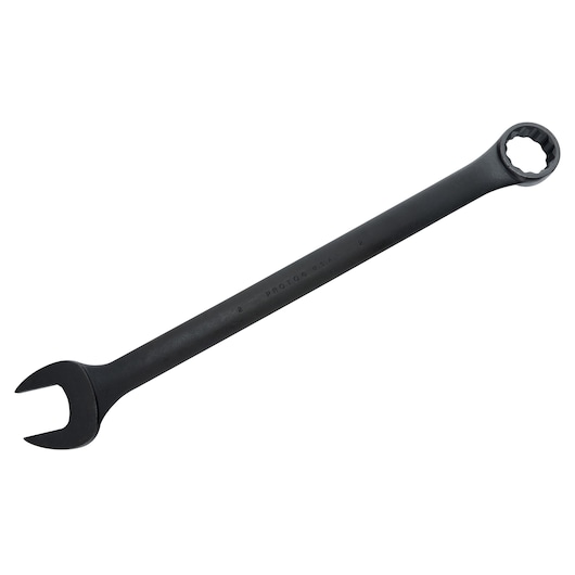 PROTO J1264B black combination wrench, angled photo on white background