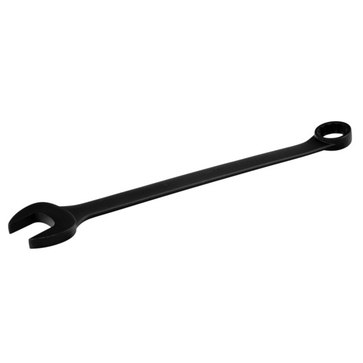 PROTO J1264B black combination wrench, open-end and box-end, angled on white background.