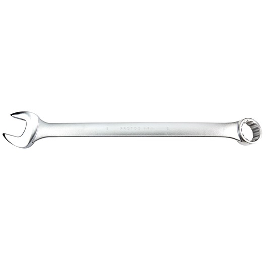 PROTO J1264 combination wrench, chrome finish, front angle on white background.