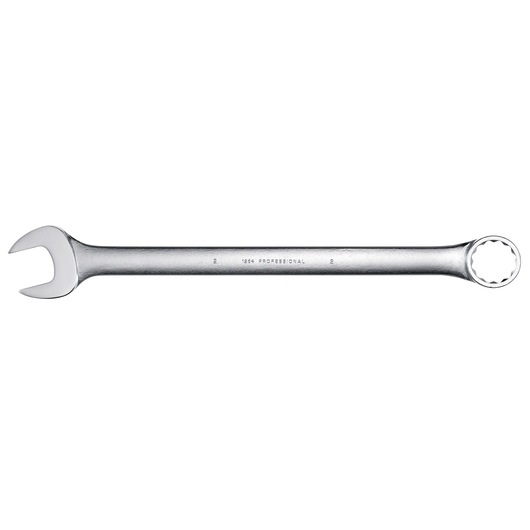 PROTO J1264 combination wrench, silver finish, product angle on white background.