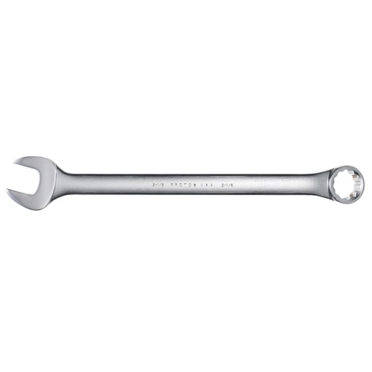 2-1/8 in. 12-Point Satin Combination Wrench