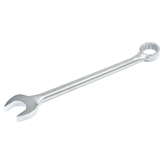 PROTO J1282 combination wrench, silver finish, front angle on white background.
