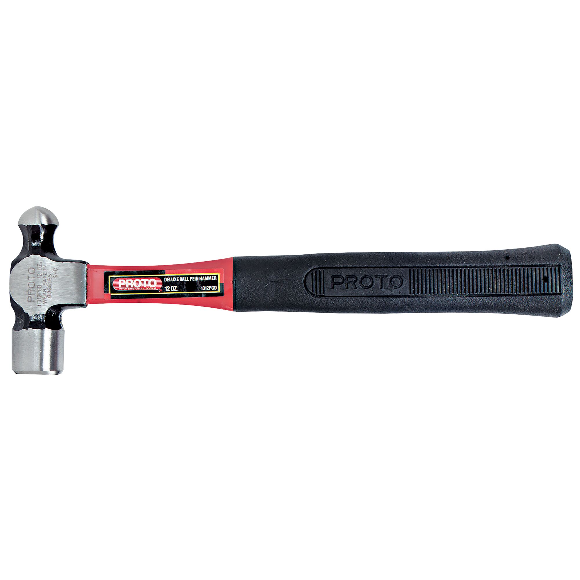12 oz. Ball Pein Hammer With Industrial Fiberglass Handle | PROTO
