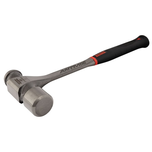 PROTO J1348AVP sledge hammer with antivibration handle, black and red grip, product side angle on white background.