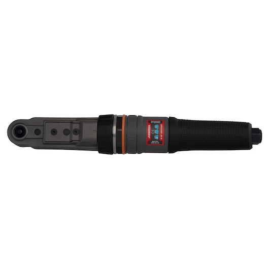 PROTO J138RSH pneumatic ratchet wrench, black and gray, side angle on white background.