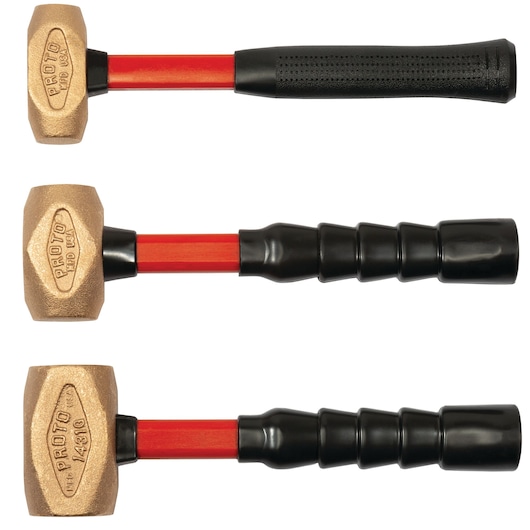 Proto® 3 Piece Brass Hammer Set