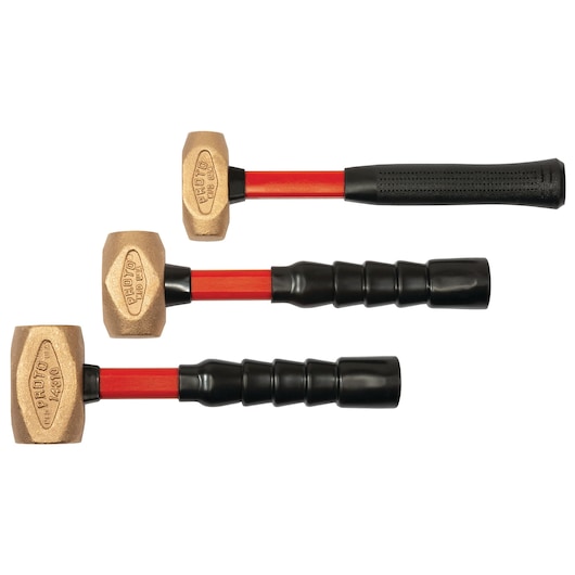 Proto® 3 Piece Brass Hammer Set