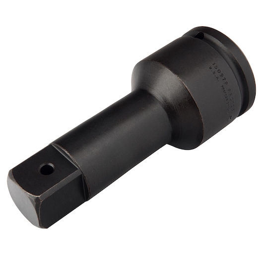 PROTO J15097P black impact socket adapter, right angle on white background.