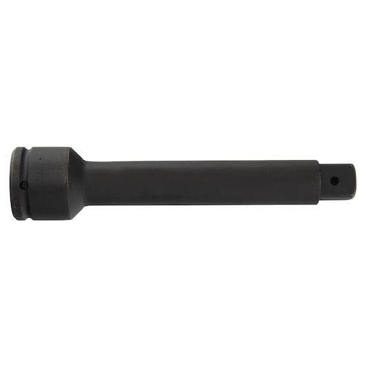 PROTO J15099P black impact socket extension, photographed from the side on white background.