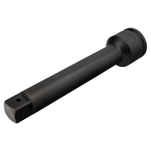 PROTO J15099P black impact socket extension bar, side angle on white background.