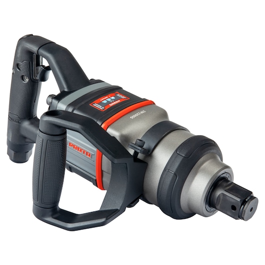 PROTO J199WD heavy-duty impact wrench with ergonomic black and silver design, angled on white background.