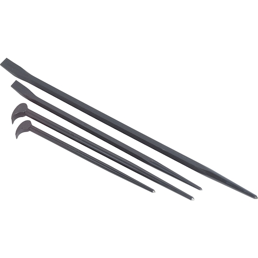 Proto® 4 Piece Pry & Rolling Head Bars Set