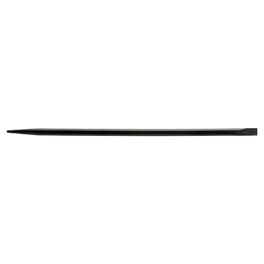 PROTO J2125 black hexagonal pry bar, full-length side view, on white background.