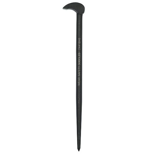 PROTO J2126A black curved aligning tool photographed on white background.