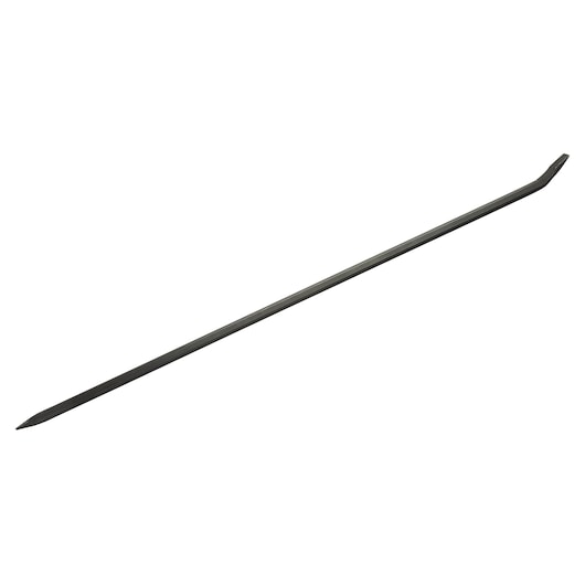 PROTO J2129 steel pry bar with angled tip, shown on white background, tool photography.