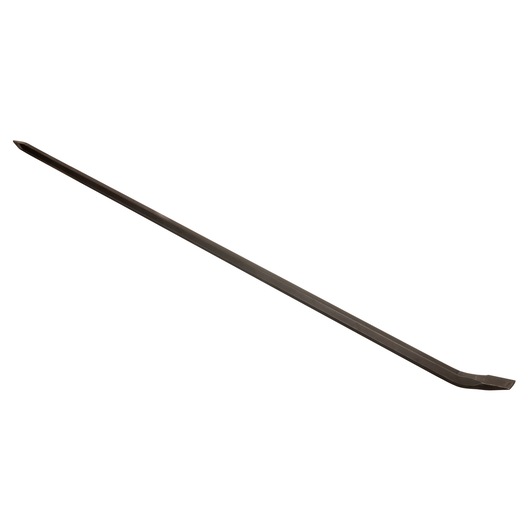 PROTO J2129 pry bar, long black steel construction, angled end, side view on white background.