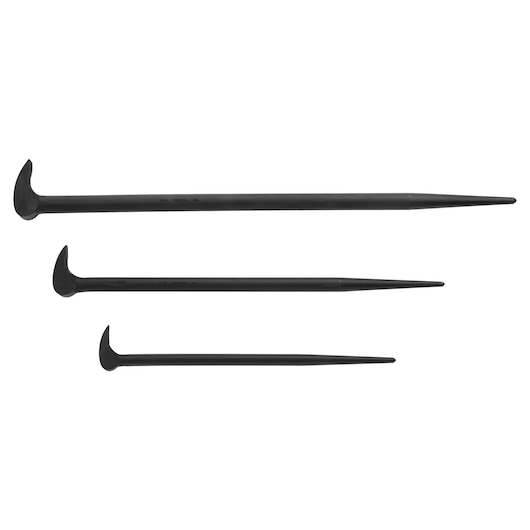 Proto® 3 Piece Rolling Head Pry Bar Set