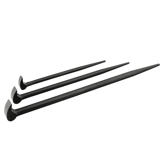 Proto® 3 Piece Rolling Head Pry Bar Set