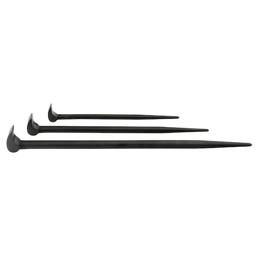 Proto® 3 Piece Rolling Head Pry Bar Set