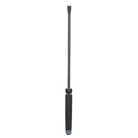 PROTO J2146 flathead screwdriver with black handle, photographed from the front on white background.