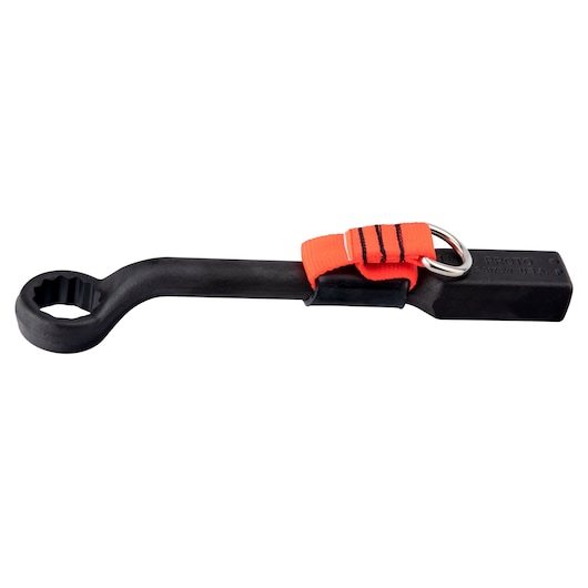 1-1/16 in. (27mm) 12-Point Black Oxide Heavy Duty Offset Striking Wrench