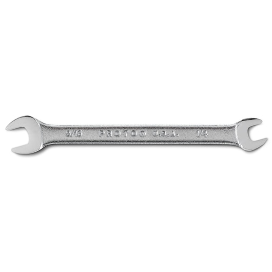 1/4 in. x 5/16 in. Satin Open End Wrench