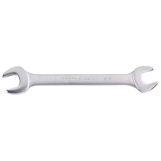 15/16 in. x 1 in. Satin Open End Wrench