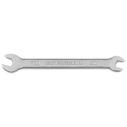 6mm x 7mm Satin Open End Wrench