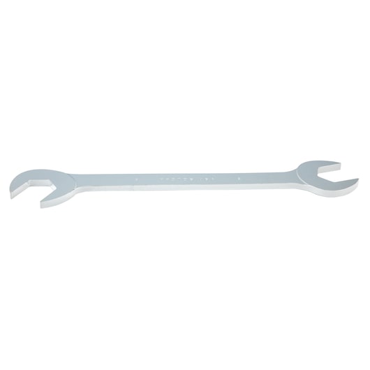 PROTO J3164 double open-end wrench, silver metal, front angle, hand tool category