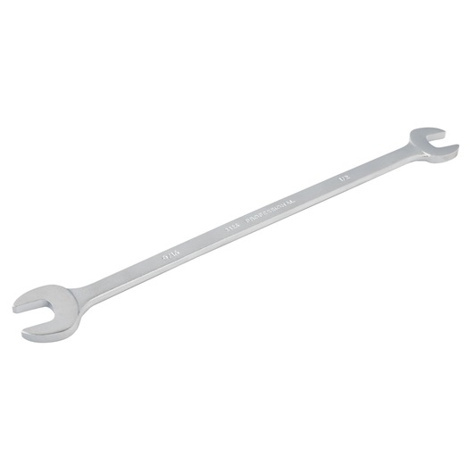 1/2 in. x 9/16 in. Satin Extra Thin Open End Wrench