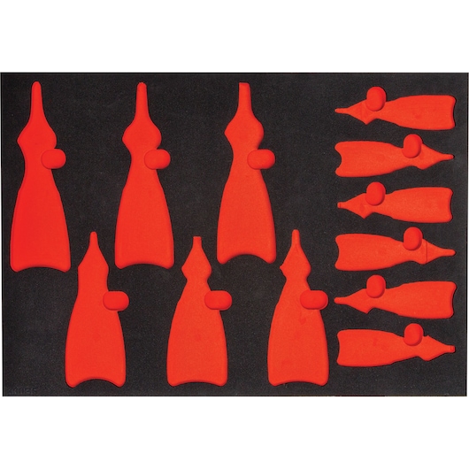 Retaining Ring Pliers Set With Foam (12 pc.)