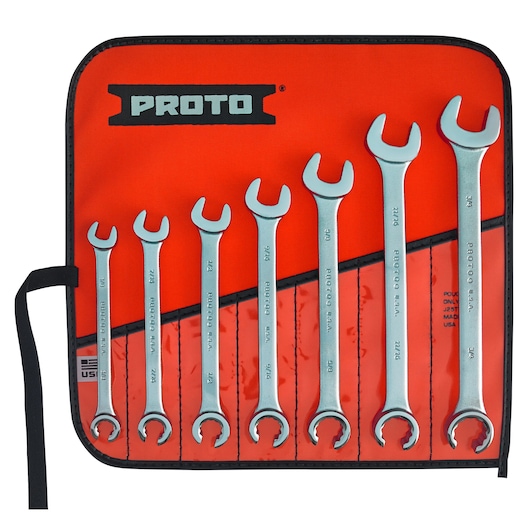 PROTO® 12-Point Combination Flare Nut Wrench Set (7 pc.)