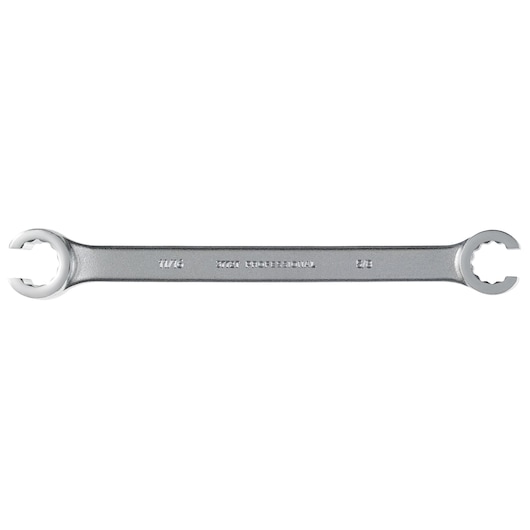 PROTO J3772T chrome finish double box-end wrench, 3/8 x 11/16 inch, product photo on white background.
