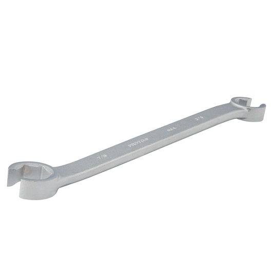 PROTO J3776H silver double box-end wrench, angled side view on white background.