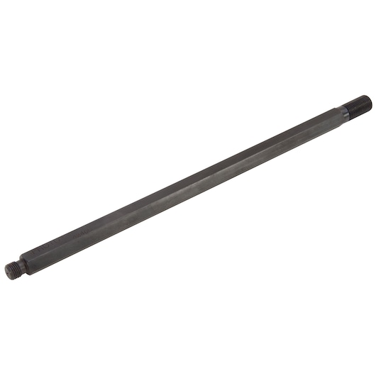 PROTO J4240L hex extension bar, black metal, photographed at an angle on white background.