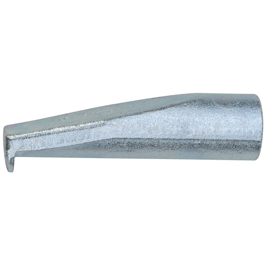 PROTO J4256S silver steel cotter pin puller tip, side view on white background.