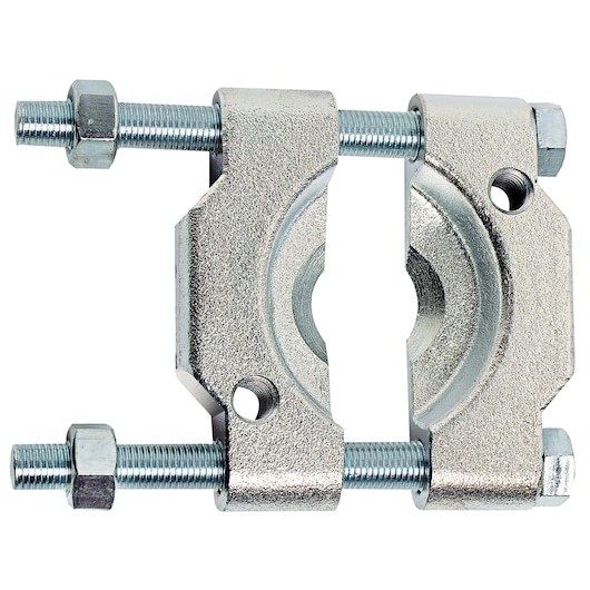 PROTO J4331 bearing splitter with chrome finish, photography on white background, front angle.