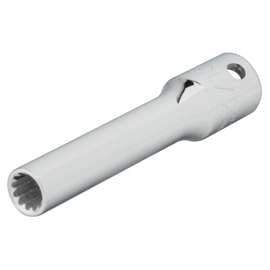 PROTO J4706DPL chrome-finish socket, twelve-point deep well, photographed on white background, tool category.