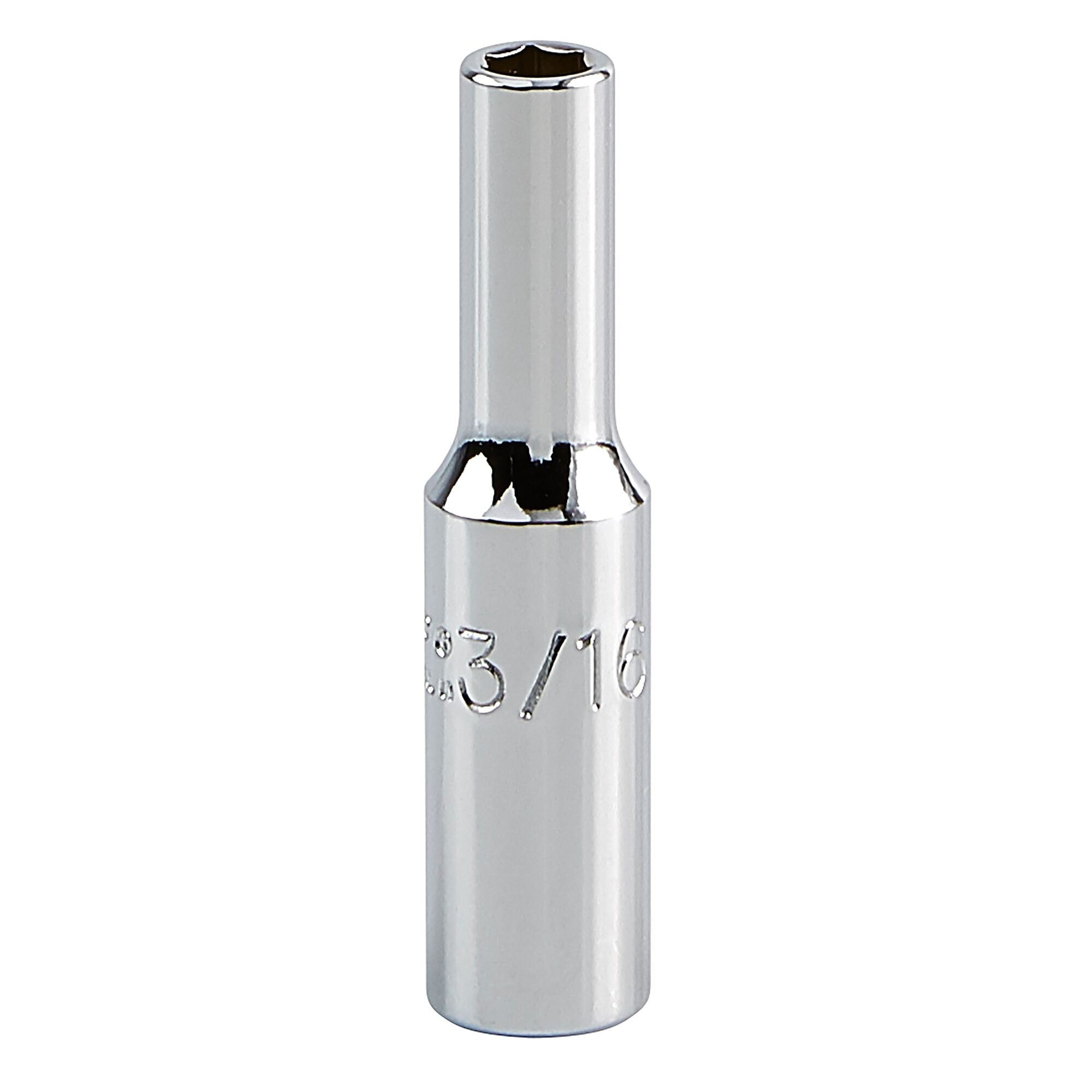 1/4 in. Drive 6-Point 3/16 in. Full Polish Deep Socket | PROTO