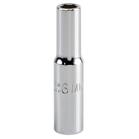 1/4 in. Drive 6mm 6-Point Deep Socket