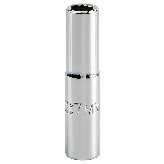 1/4 in. Drive 7mm 6-Point Deep Socket