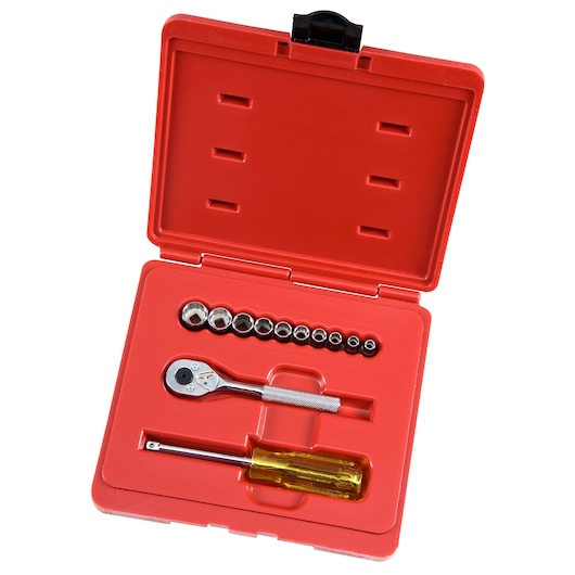 PROTO® 1/4 in. Drive 12-Point Combination Socket Set (12 pc.)