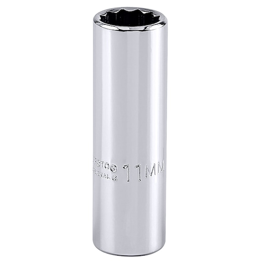 1/4 in. Drive 11mm 12-Point Deep Socket