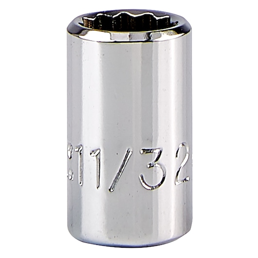 1/4 in. Drive 11/32 in. 12-Point Socket