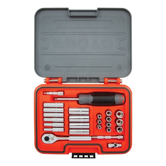 Proto® Advanced Storage 1/4 in. Drive SAE 6 pt. Set Container (25 pc.)