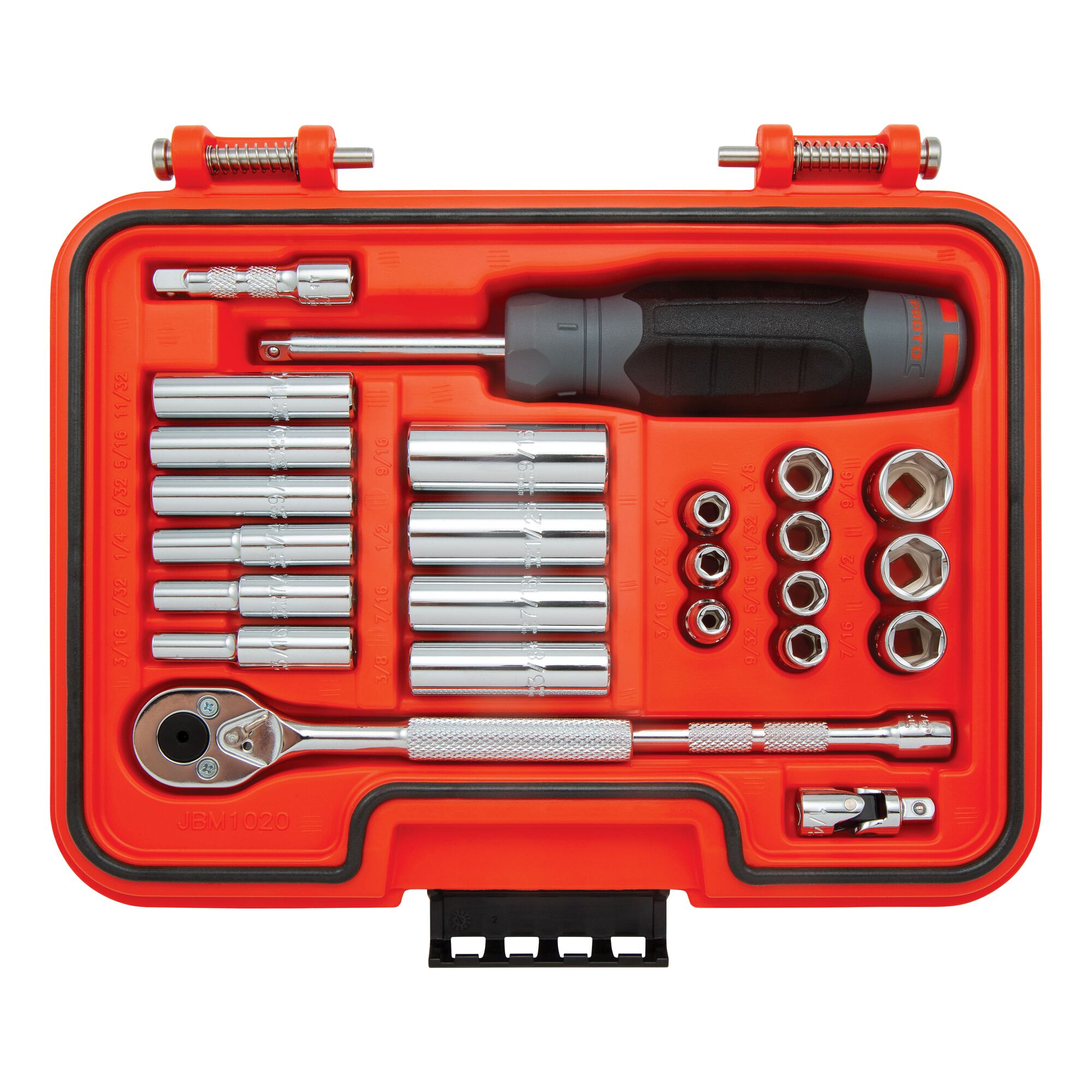 PROTO® Advanced Storage 1/4 in. Drive SAE 6-Point Set (25 pc.) | PROTO