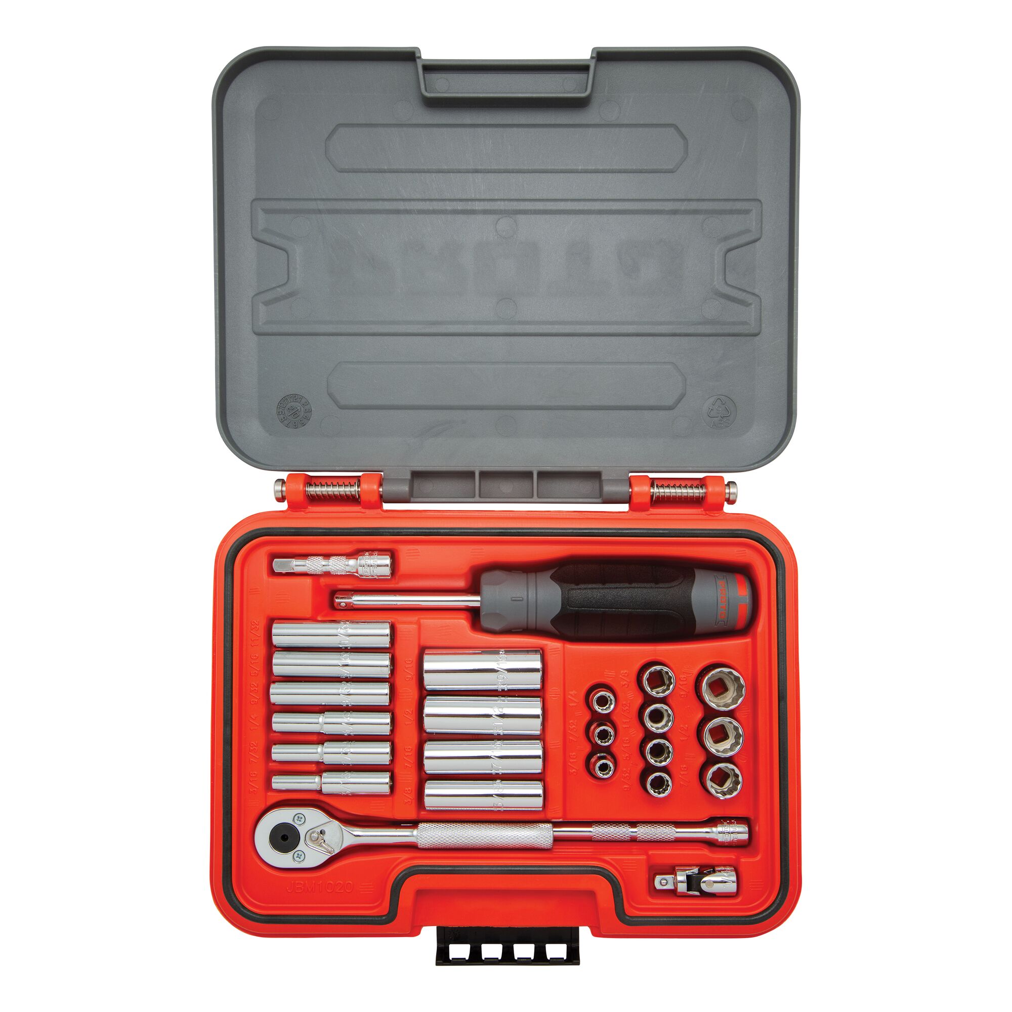 1/4 in. Drive 12-Point Combination Socket Set (25 pc.) | PROTO