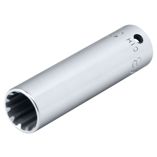 1/4 in. Drive 3/8 in. #12 Spline Deep Socket